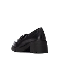 Women's Casual Heeled Loafers Refresh Collection By Xti