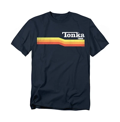 Logovision Men's Tonka Tough Stripe Logo T Shirt