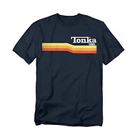Logovision Men's Tonka Tough Stripe Logo T Shirt