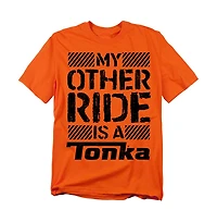 Logovision Men's Tonka My Other Ride Is A T Shirt