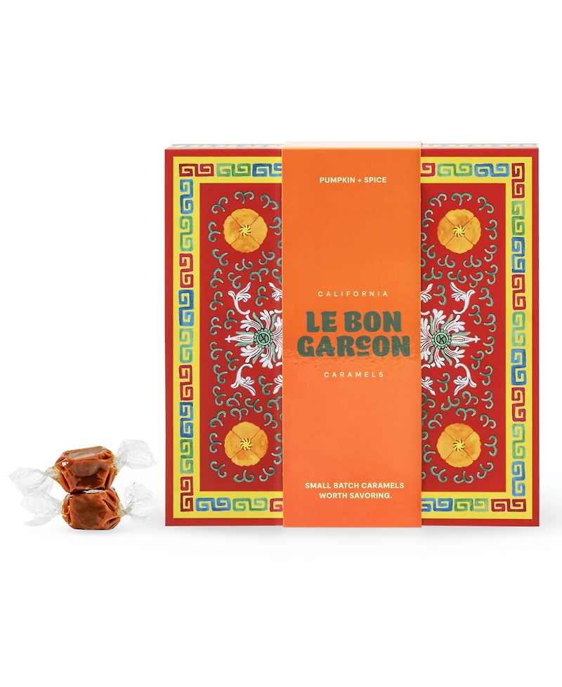 Le Bon Garcon Pumpkin Spice Caramels Box, 6 oz