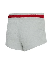 Concepts Sport Women's Gray San Francisco 49ers Whitley Long Sleeve Hoodie Top Shorts Set