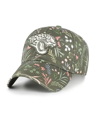 '47 Brand Women's Green Jacksonville Jaguars Verbena Clean Up Adjustable Hat