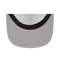 New Era Men's Cream/Green Green Bay Packers Cutout A-Frame 9FIFTY Snapback Hat