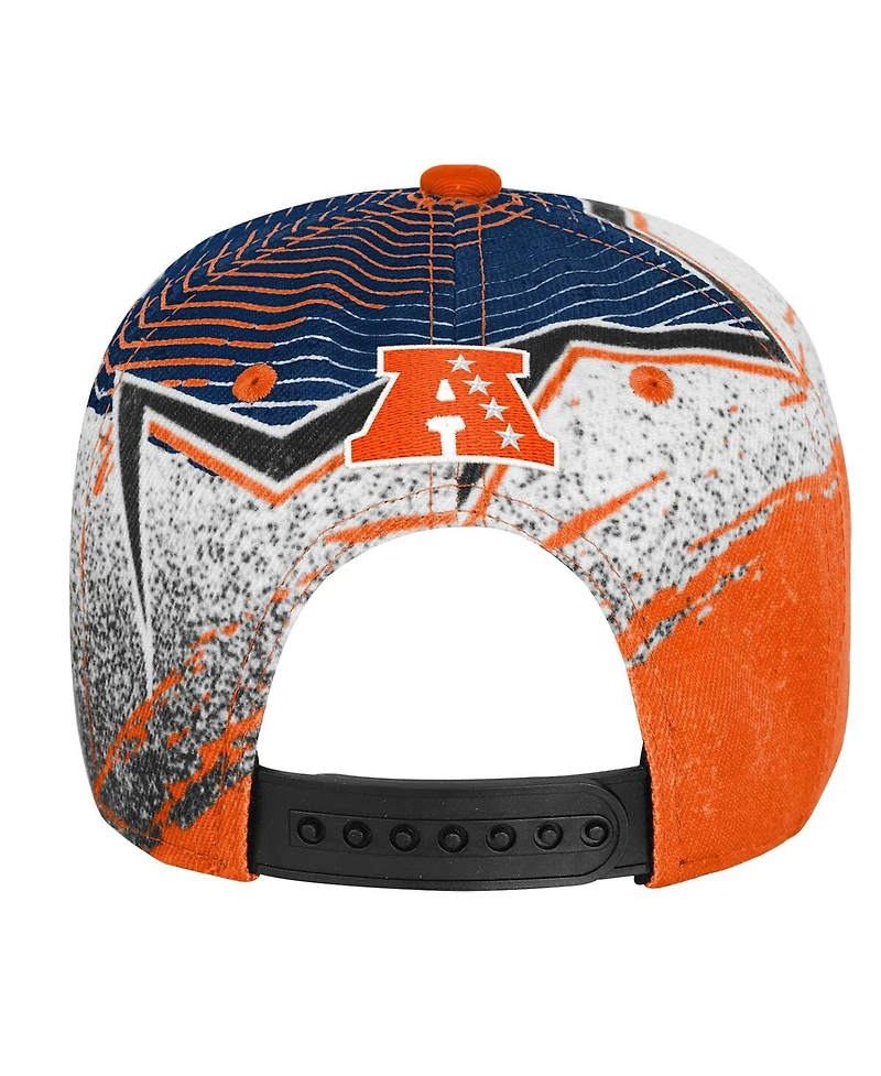 Outerstuff Big Boys and Girls Orange Denver Broncos Make Noise Adjustable Hat