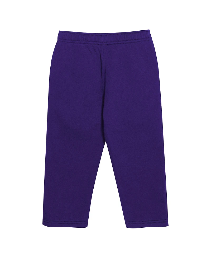 Outerstuff Toddler Purple Minnesota Vikings Lineman Fleece Hoodie Pants Set
