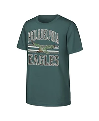 Outerstuff Big Boys and Girls Midnight Green Philadelphia Eagles Thrift Style T-Shirt