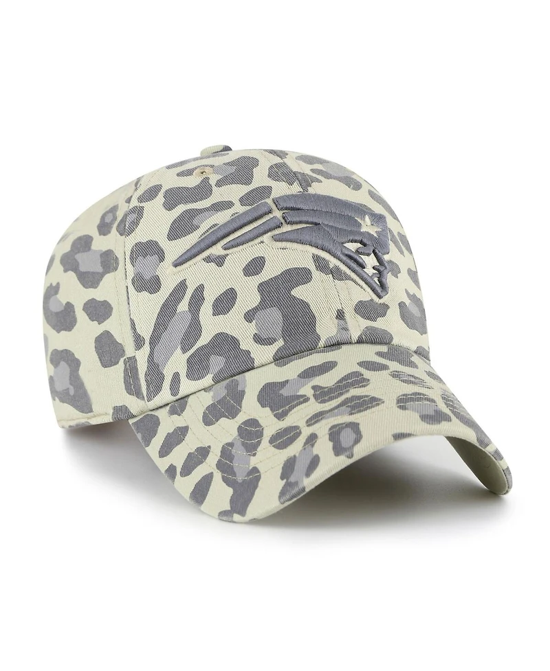 '47 Brand Women's Gray New England Patriots Bagheera Clean Up Adjustable Hat