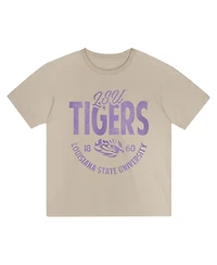 Outerstuff Toddler Tan Lsu Tigers News Flash T-Shirt