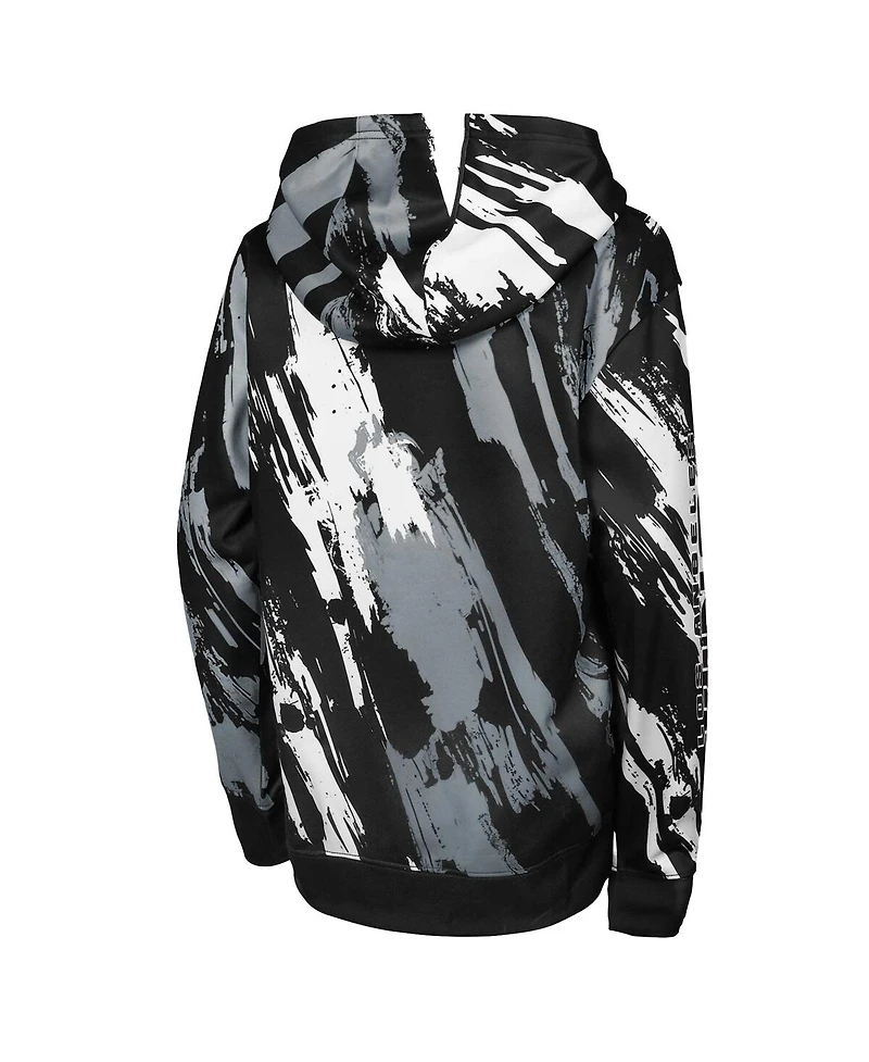 Outerstuff Big Boys and Girls Black Los Angeles Kings Master Snipe Pullover Hoodie