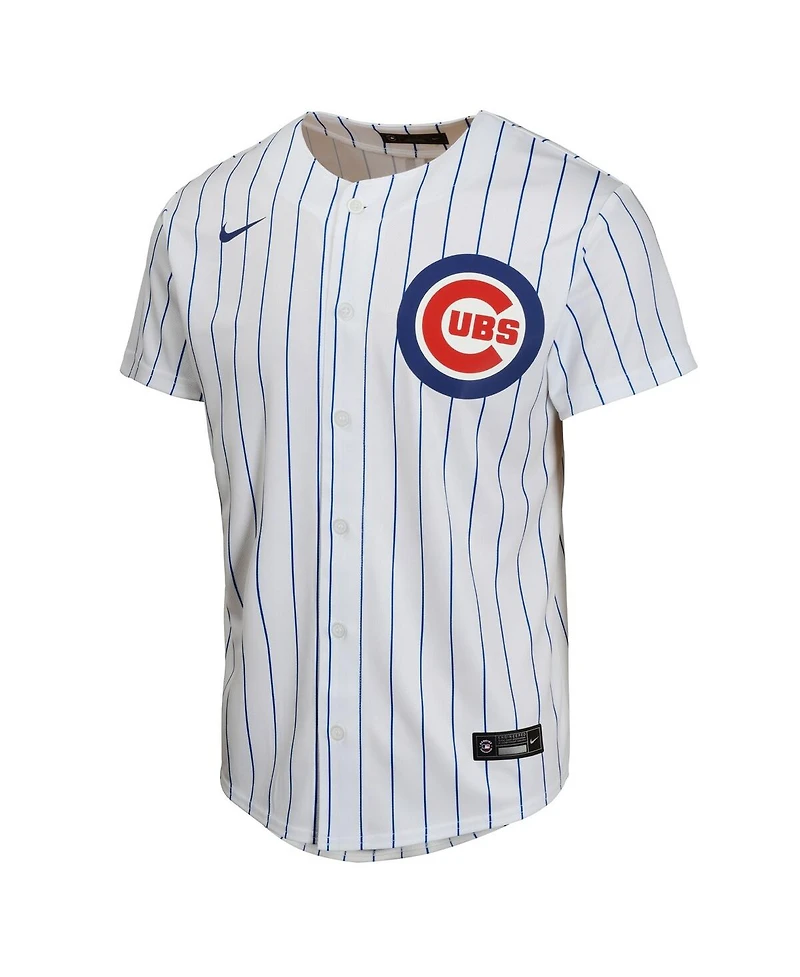 Nike Big Boys and Girls Seiya Suzuki White Chicago Cubs Home Game Jersey