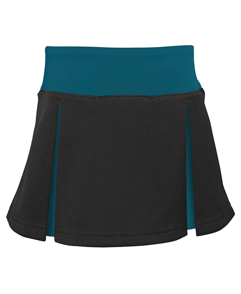 Outerstuff Big Girls 2-Piece Teal Jacksonville Jaguars Spirit Cheerleader Set