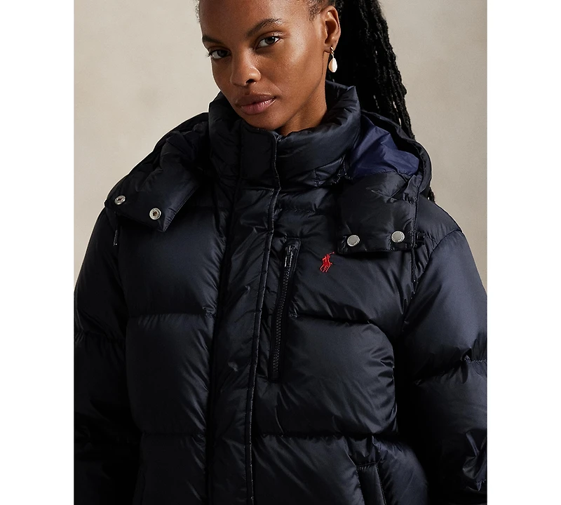 Polo Ralph Lauren Women's Water-Resistant Long Sleeve Quilt Jacket