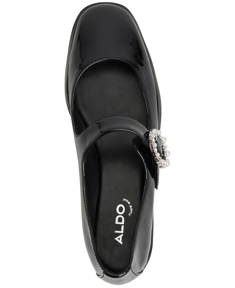 Aldo Women's Arabbella Mary Jane Almond Toe Flats