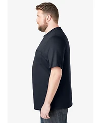 Boulder Creek Big & Tall by KingSize Heavyweight Pocket Crewneck T-Shirt