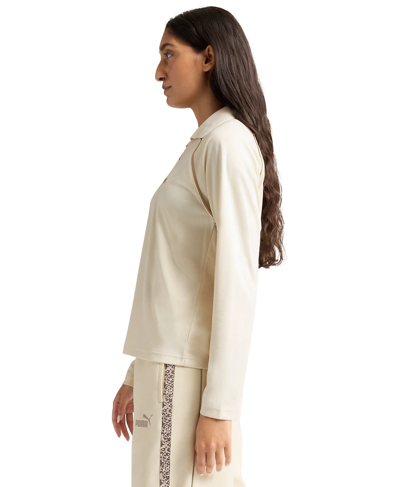 Puma Women's Essential Animal Long Sleeve Jersey Top