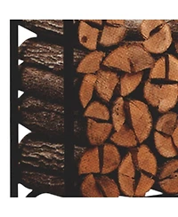 Firewood Log Rack for Indoor and Outdoor Storage