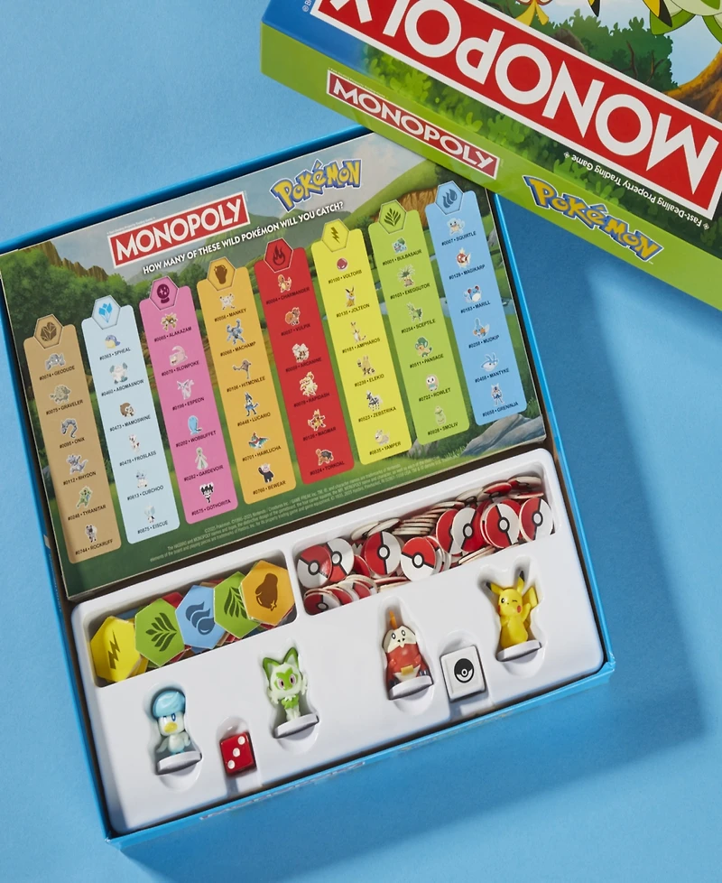 Monopoly Pokemon Edition Board Game