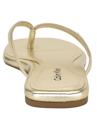 Calvin Klein Women's Stelea Flat Thong Sandals