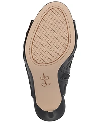 Jessica Simpson Women's Jalina Vinyl Heart High-Heel Booties