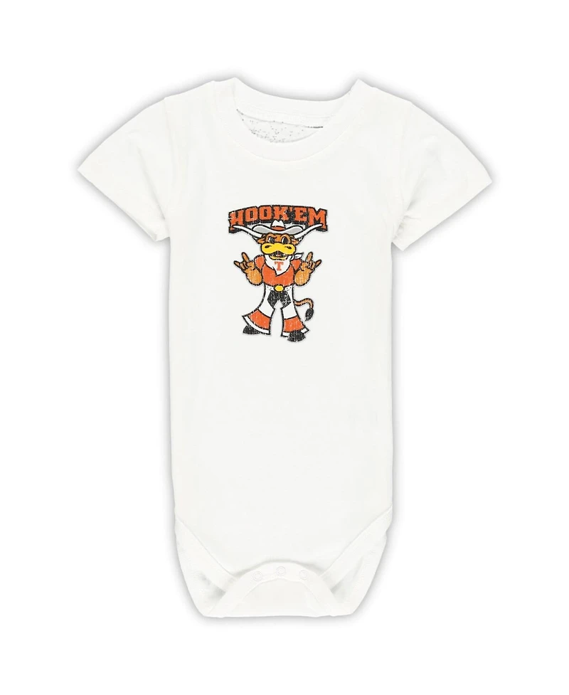 Wes & Willy Baby Boys and Girls Texas Longhorns 3-Pack Bodysuit Set