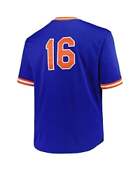 Mitchell & Ness Men's Profile Dwight Gooden Royal New York Mets Big Tall Cooperstown Collection Mesh Batting Practice Jersey