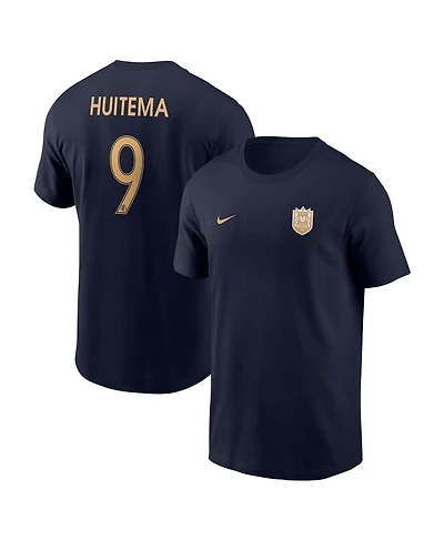 Nike Men's Jordyn Huitema Navy Seattle Reign Fc Core Crew Neck T-Shirt