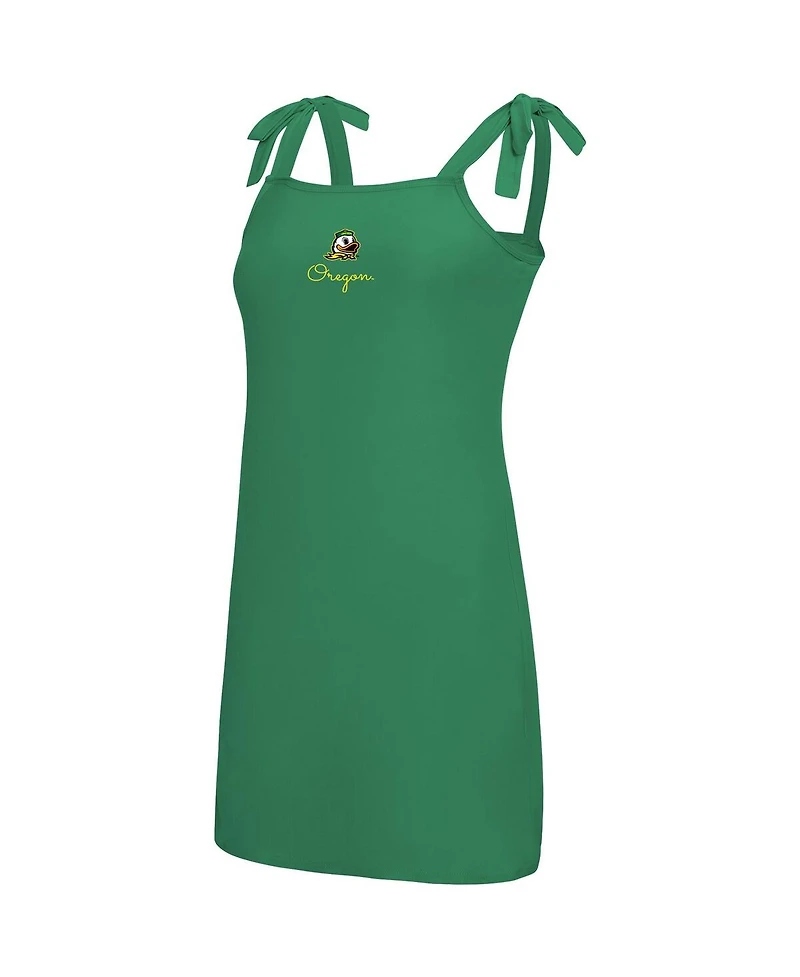 Concepts Sport Women's Kelly Green Oregon Ducks Tie-Shoulder Nightdress