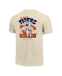 Image One Men's and Women's Natural Auburn Tigers Hyper Local Rollin' T-Shirt