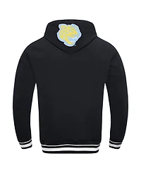Pro Standard Men's Black Southern University Jaguars Vintage Varsity Pullover Hoodie