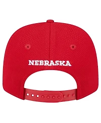 New Era Men's Scarlet Nebraska Huskers Coolera 9SEVENTY Rope Stretch-Snap Hat