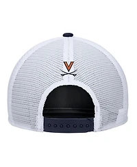 Nike Men's Navy Virginia Cavaliers 2025 On-Field Rise Trucker Performance Adjustable Hat