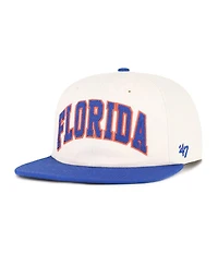 '47 Brand Men's and Women's Natural Florida Gators Crossover Off Hand Captain Adjustable Hat