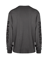 '47 Brand Men's Black Las Vegas Raiders Cairn Ravine Foundation Long Sleeve T-Shirt