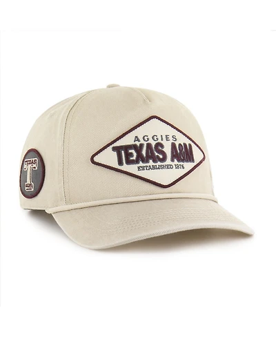 '47 Brand Men's and Women's Cream Texas A&M Aggies Outdoorsmen Cairn Hitch Adjustable Hat