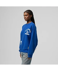 Mitchell & Ness Women's Royal Los Angeles Dodgers Cooperstown Collection Crewneck Sweatshirt