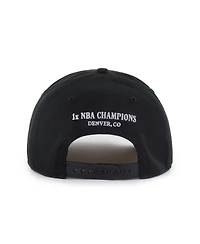 '47 Brand Men's Black Denver Nuggets Every Time Past Champs Hitch Adjustable Hat