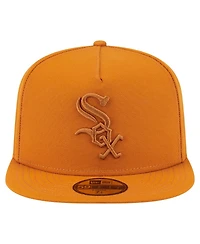 New Era Men's Orange Chicago White Sox Color Pack A-Frame 59FIFTY Fitted Hat