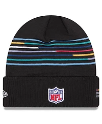 New Era Men's Black Jacksonville Jaguars 2025 Nfl Crucial Catch Cuffed Knit Hat