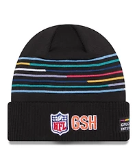 New Era Men's Black Chicago Bears 2025 Nfl Crucial Catch Cuffed Knit Hat