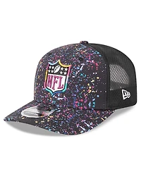 New Era Men's Black Shield Logo 2025 Nfl Crucial Catch 9SEVENTY Adjustable Hat