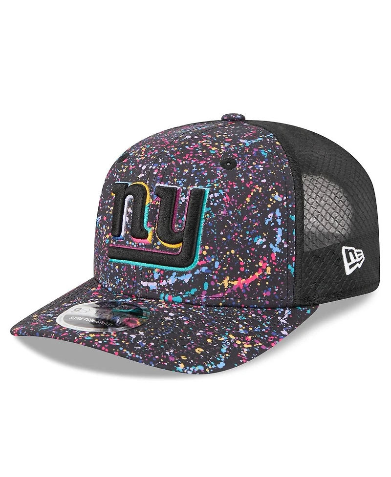 New Era Men's Black New York Giants 2025 Nfl Crucial Catch 9SEVENTY Adjustable Hat