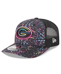 New Era Men's Black Green Bay Packers 2025 Nfl Crucial Catch 9SEVENTY Adjustable Hat