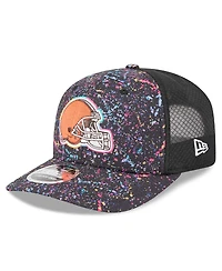 New Era Men's Black Cleveland Browns 2025 Nfl Crucial Catch 9SEVENTY Adjustable Hat