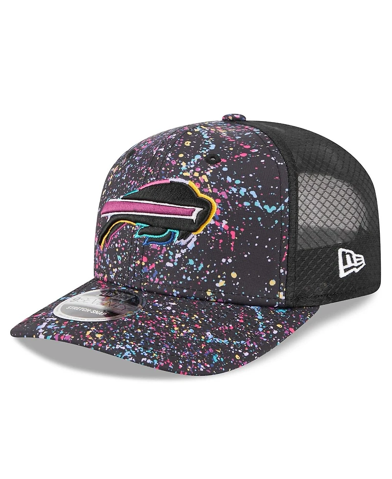 New Era Men's Black Buffalo Bills 2025 Nfl Crucial Catch 9SEVENTY Adjustable Hat