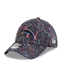 New Era Men's Black Los Angeles Chargers 2025 Nfl Crucial Catch 39THIRTY Flex Hat