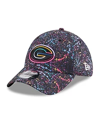 New Era Men's Black Green Bay Packers 2025 Nfl Crucial Catch 39THIRTY Flex Hat
