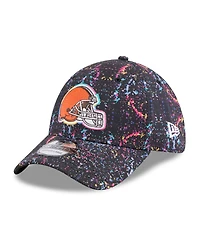 New Era Men's Black Cleveland Browns 2025 Nfl Crucial Catch 39THIRTY Flex Hat
