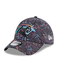 New Era Men's Black Carolina Panthers 2025 Nfl Crucial Catch 39THIRTY Flex Hat