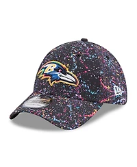 New Era Men's Black Baltimore Ravens 2025 Nfl Crucial Catch 39THIRTY Flex Hat